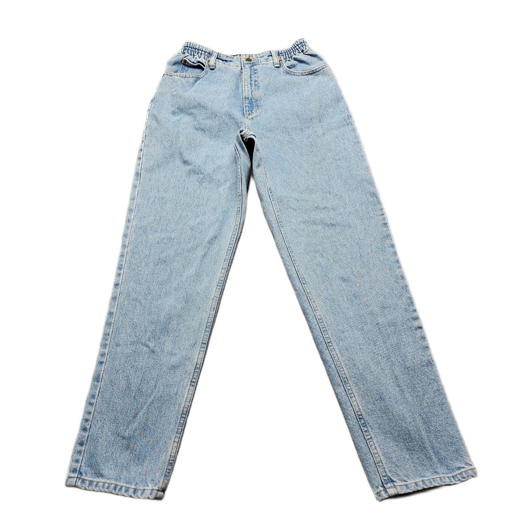 L.L. Bean Vintage Jeans Womens 8R Blue Denim Light Wash Original Relaxed Fit
